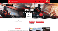 Desktop Screenshot of karting-brighton.co.uk